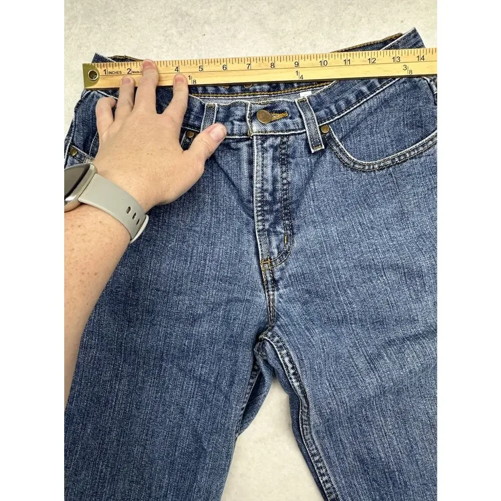 Cruel Girl Denim Jeans Womens 7 Medium Wash Straight Leg Mid Rise Blue Denim - Picture 5 of 9